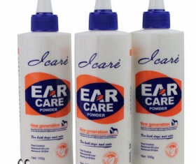 Пудра для чистки ушей и выщипывания волосков для животных