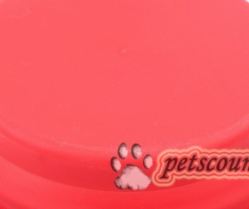 Складная силиконовая миска для собак и кошек, 320 мл